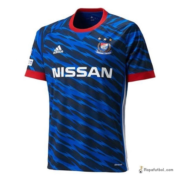 Camiseta Yokohama F. Marinos Replica Primera Ropa 2017/18 Azul